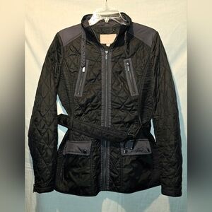 Black Banana Republic Women's Puffer Quilted Jacket Size Small M